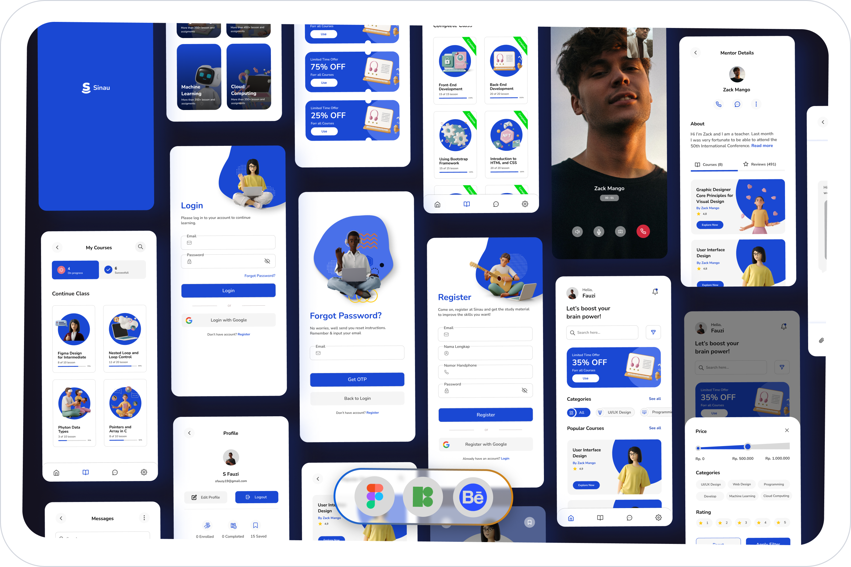 Sinau - Platfrom Course Mobile